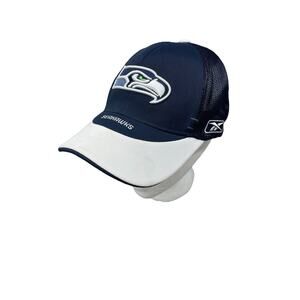 Reebok- Seattle Seahawks Hat, Cap Unisex Adult-NFL Football One Size Fits All